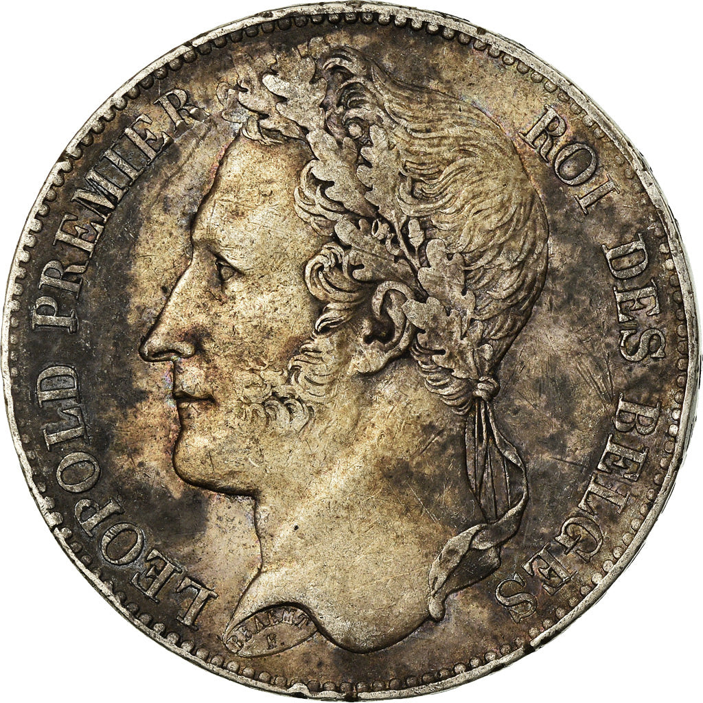 Coin, Belgium, Leopold I, 5 Francs, 5 Frank, 1848, VF(20-25), Silver, KM:3.2
