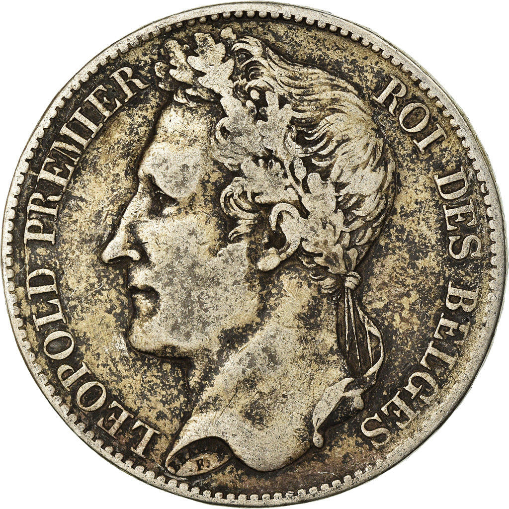 Coin, Belgium, Leopold I, 5 Francs, 5 Frank, 1849, VF(30-35), Silver, KM:3.2