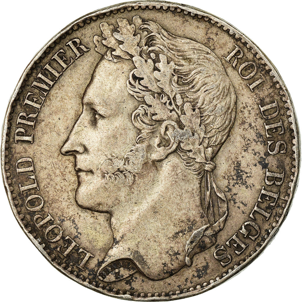 Coin, Belgium, Leopold I, 5 Francs, 5 Frank, 1849, VF(30-35), Silver, KM:3.2