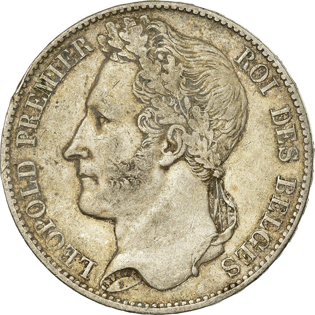Coin, Belgium, Leopold I, 5 Francs, 5 Frank, 1849, VF(30-35), Silver, KM:3.2