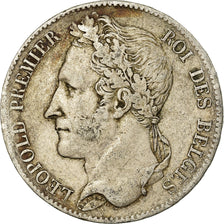Monnaie, Belgique, Leopold I, 5 Francs, 5 Frank, 1849, TB+, Argent, KM:3.2