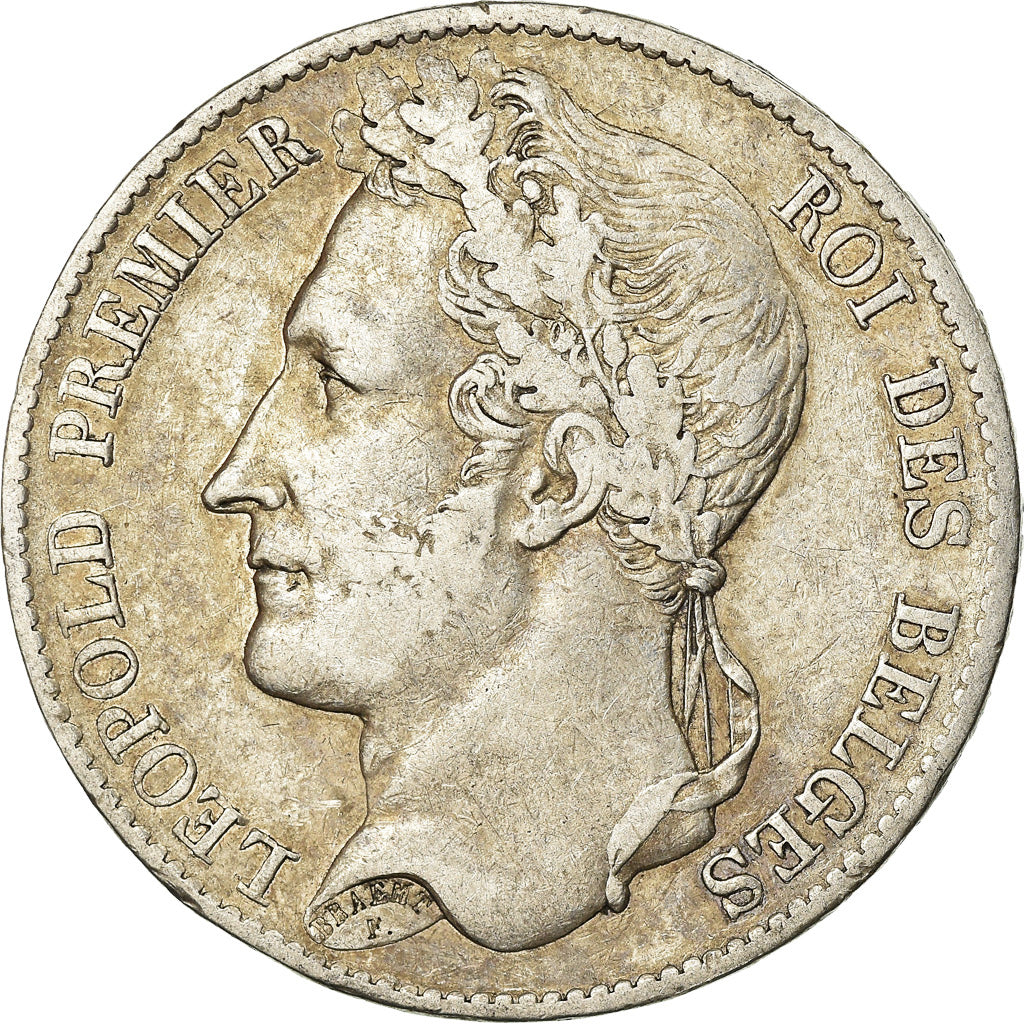 Coin, Belgium, Leopold I, 5 Francs, 5 Frank, 1849, VF(30-35), Silver, KM:3.2