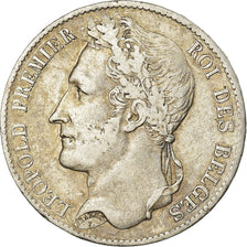 Coin, Belgium, Leopold I, 5 Francs, 5 Frank, 1849, VF(30-35), Silver, KM:3.2