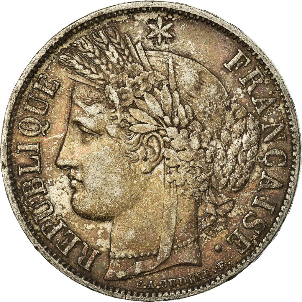 Monnaie, France, Cérès, 5 Francs, 1851, Paris, TB+, Argent, Gadoury:719