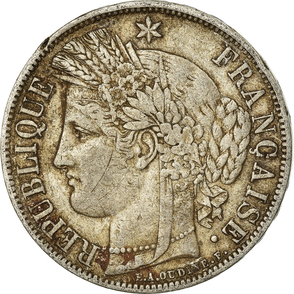 Monnaie, France, Cérès, 5 Francs, 1851, Paris, TB+, Argent, Gadoury:719