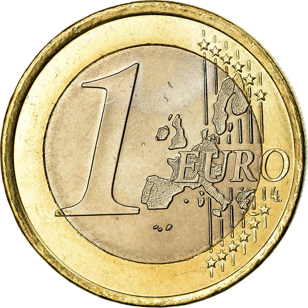 Monaco, Rainier III et Albert, Euro, 2001, MS(63), Bi-Metallic, KM:173
