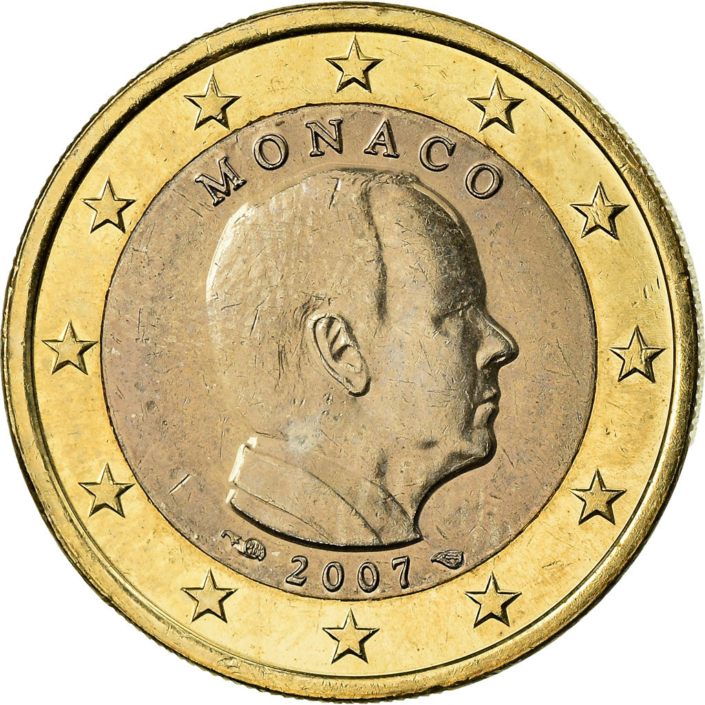 Monaco, Euro, Prince Albert, 2007, SPL, Bi-Metallic, KM:194