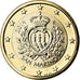 San Marino, Euro, 2014, gold-plated coin, SPL, Bi-metallico, KM:New