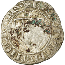 Moneta, Francja, Charles VI, Blanc Guénar, Romans, F(12-15), Bilon