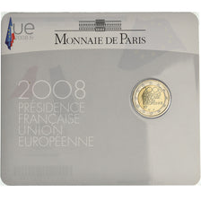 Francja, 2 Euro, Présidence Française Union Européenne, 2008, BU, MS(65-70)
