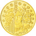France, 5 Euro, 2010, Cluny Abbaye, Or, KM:1680
