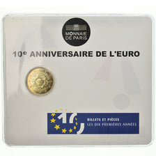 France, 2 Euro, 10ème Anniversaire de l'Euro, 2012, BU, MS(65-70), Bi-Metallic
