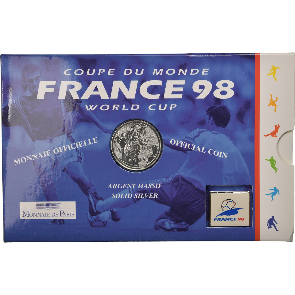 Coin, France, Coupe du Monde, 1 Franc, 1998, BU, MS(65-70), Silver