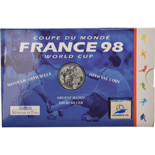 Coin, France, Coupe du Monde, 1 Franc, 1998, BU, MS(65-70), Silver