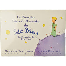 Moneta, Francja, Petit Prince, Set, 2000, Paris, 5 c à 20 Fr, MS(65-70), ND