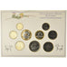 Coin, France, Petit Prince, Set, 2000, Paris, 5 c à 20 Fr, MS(65-70)