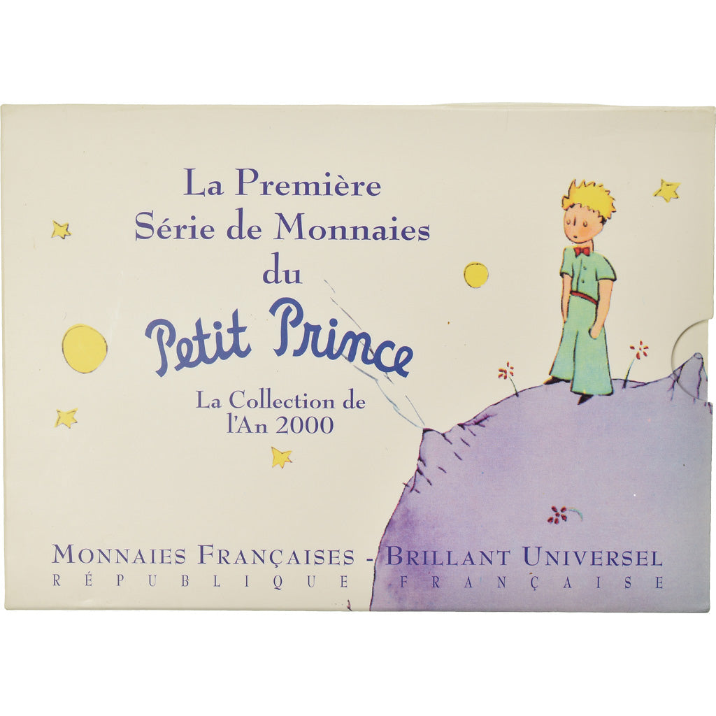 Coin, France, Petit Prince, Set, 2000, Paris, 5 c à 20 Fr, MS(65-70)