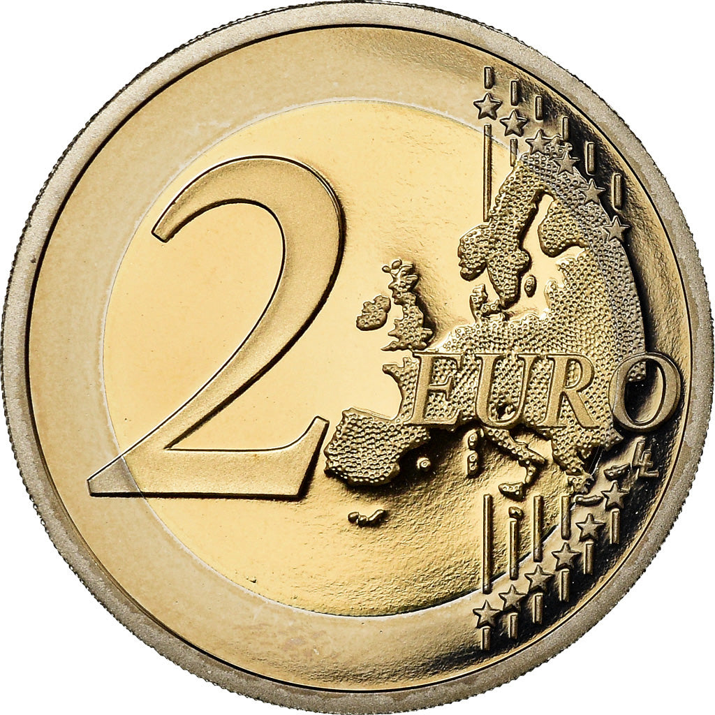 France, 2 Euro, Charles De Gaulle, Appel du 18 juin 1940, 2010, BE, FDC