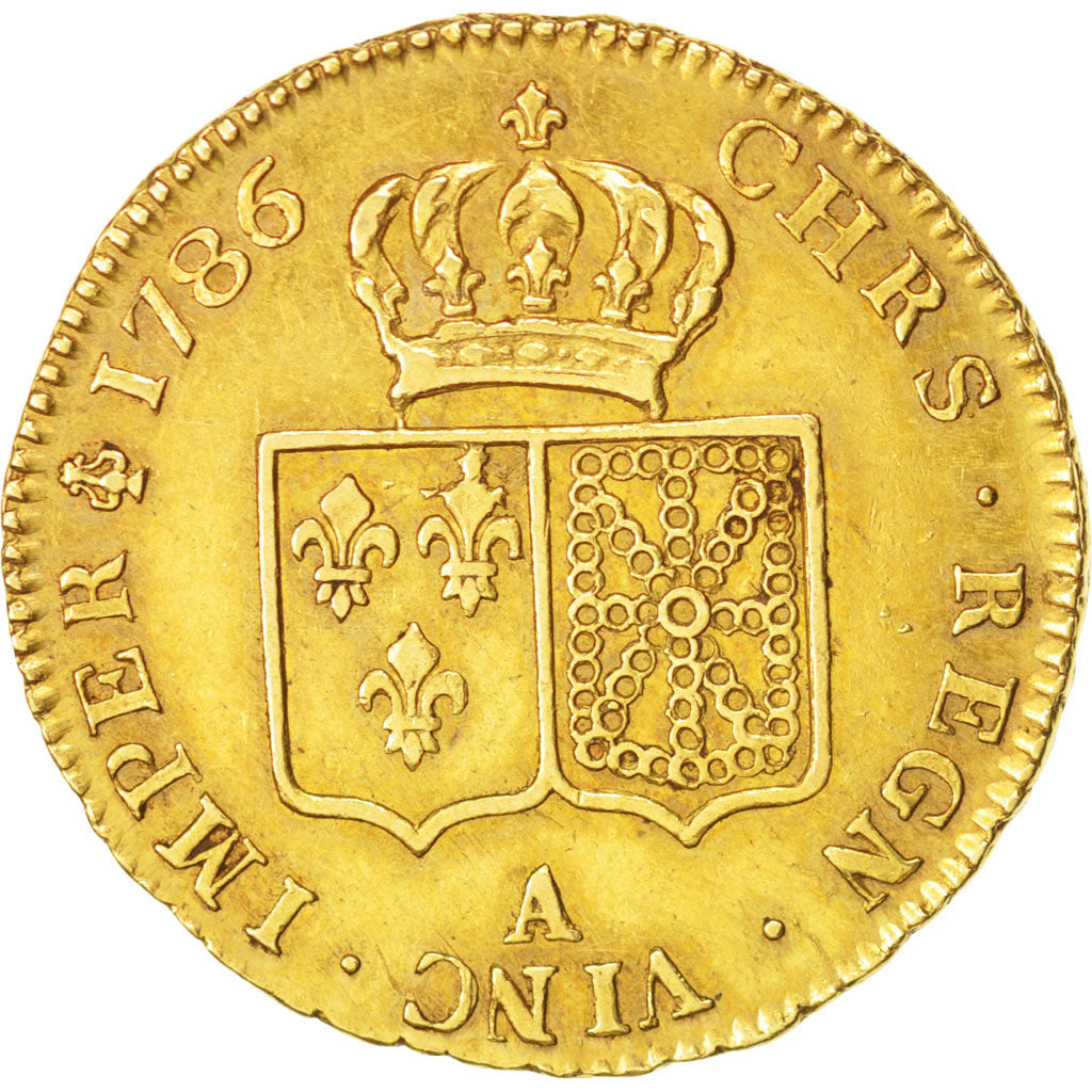 France, Louis XVI, 2 Louis D'or, 1786, Gold, KM:592.1