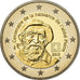 France, 2 Euro, Abbé Pierre, 2012, BE, MS(65-70), Bi-Metallic
