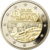 France, 2 Euro, Bataille de Normandie - DDAY, 2014, BE, FDC, Bi-Metallic