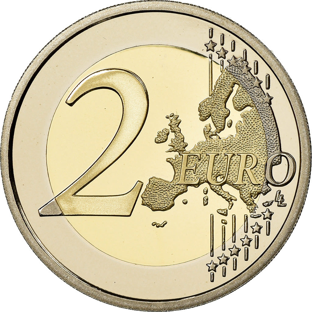 Francia, 2 Euro, Fête de la Fédération, 2015, BE, FDC, Bimetálico
