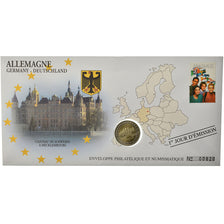 Alemania, 2 Euro, 2007, Enveloppe philatélique numismatique, SC, Bimetálico