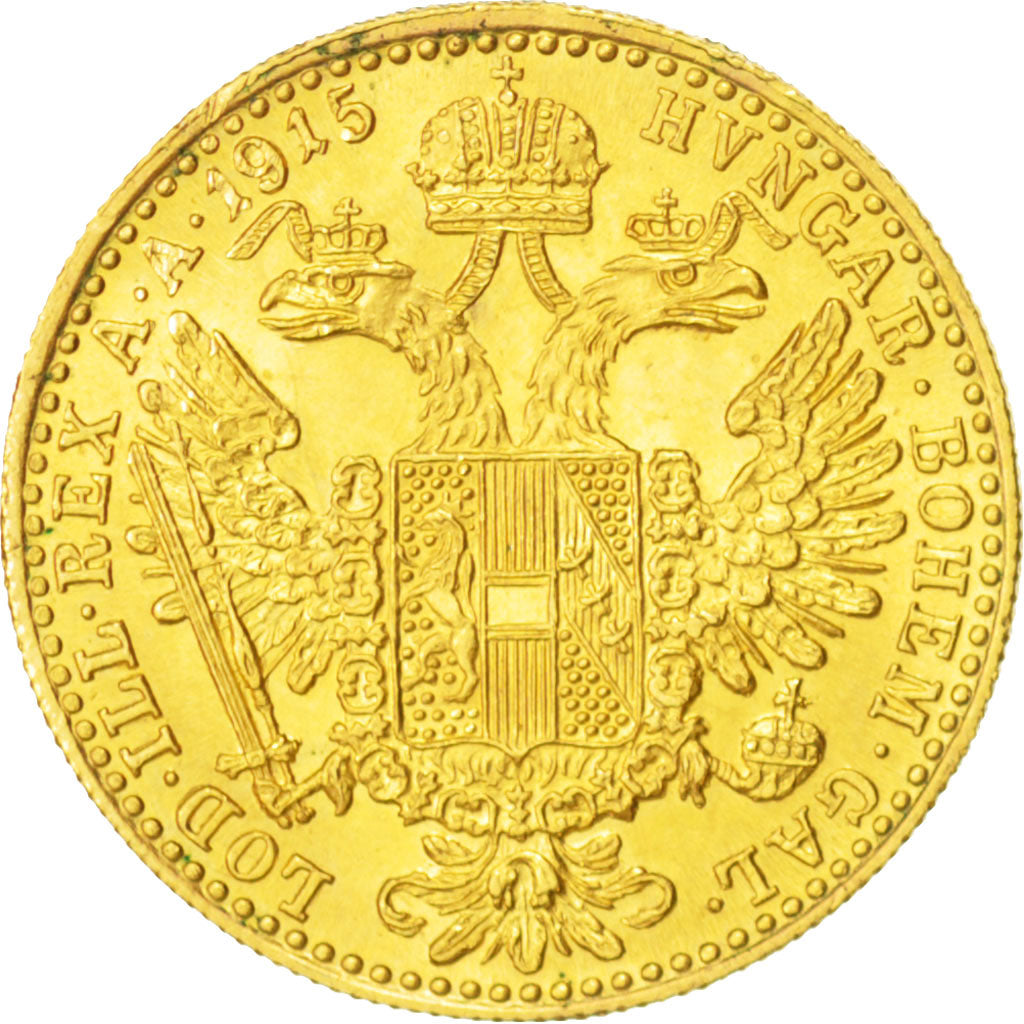 Austria, Franz Joseph I, Ducat, 1915, MS, Gold, KM:2267