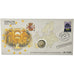 Spain, 2 Euro, 2010, Enveloppe philatélique numismatique, MS(63), Bi-Metallic