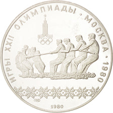 Russia, 10 Roubles, 1980, MS, Silver, KM:184