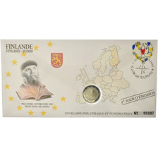 Finlande, 2 Euro, 2013, Enveloppe philatélique numismatique, SPL, Bi-Metallic