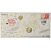 França, 2 Euro, 2011, Enveloppe philatélique numismatique, MS(63), Bimetálico