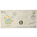 Grécia, 2 Euro, 2011, Enveloppe philatélique numismatique, MS(63), Bimetálico
