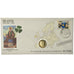 Ireland, 2 Euro, 2005, Enveloppe philatélique numismatique, MS(63), Bi-Metallic
