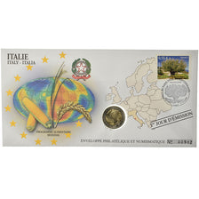 Italia, 2 Euro, 2004, Enveloppe philatélique numismatique, SPL, Bi-metallico