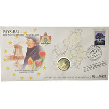 Países Bajos, 2 Euro, 2011, Enveloppe philatélique numismatique, SC