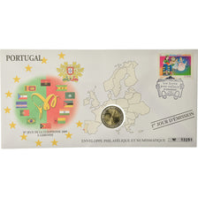 Portugal, 2 Euro, 2009, Enveloppe philatélique numismatique, UNC-, Bi-Metallic