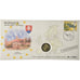 Slovakia, 2 Euro, 2009, Enveloppe philatélique numismatique, MS(63)