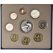 France, Proof Set Euro, 2014, 1c à 10 €, MS(65-70)