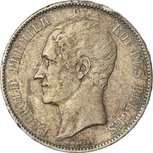 Coin, Belgium, Leopold I, 5 Francs, 5 Frank, 1853, VF(30-35), Silver, KM:17