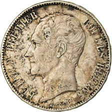 Coin, Belgium, Leopold I, 5 Francs, 5 Frank, 1853, EF(40-45), Silver, KM:17