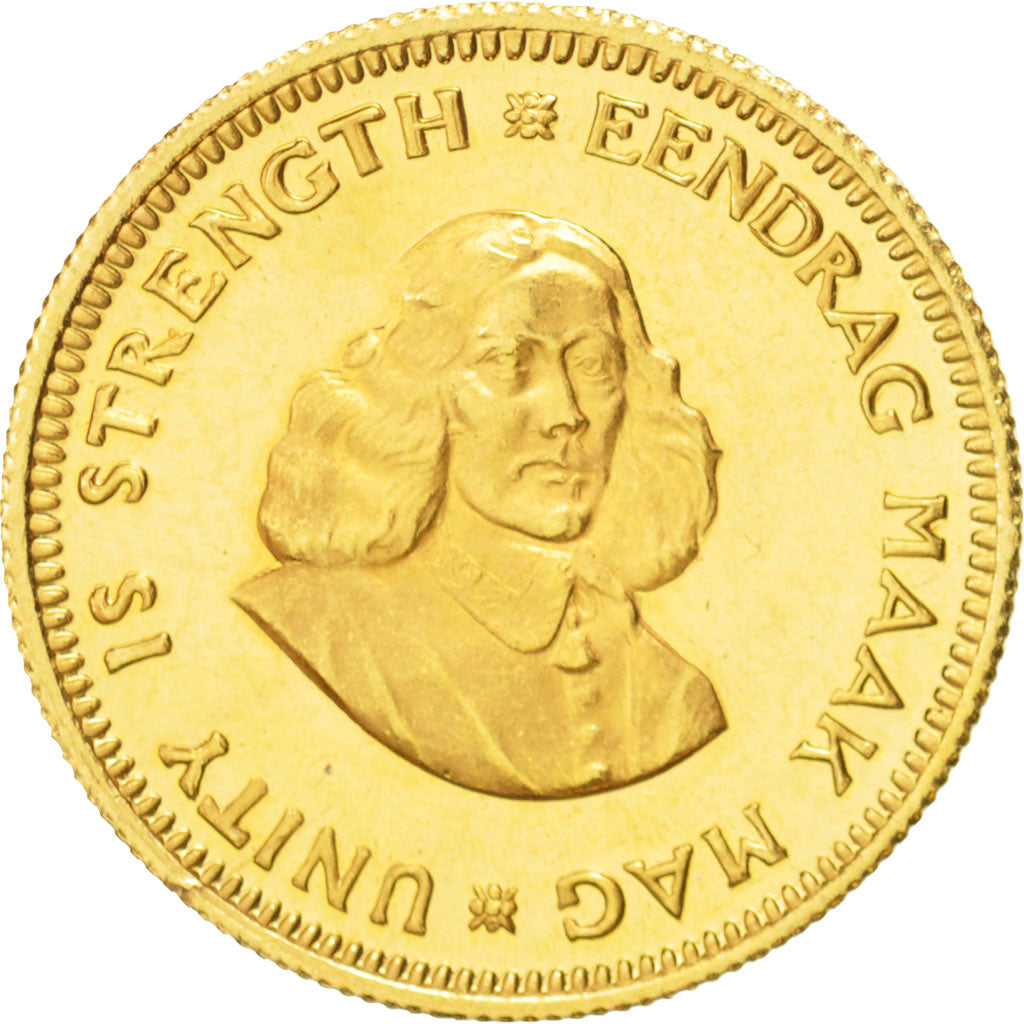 South Africa, Rand, 1973, MS, Gold, KM:63