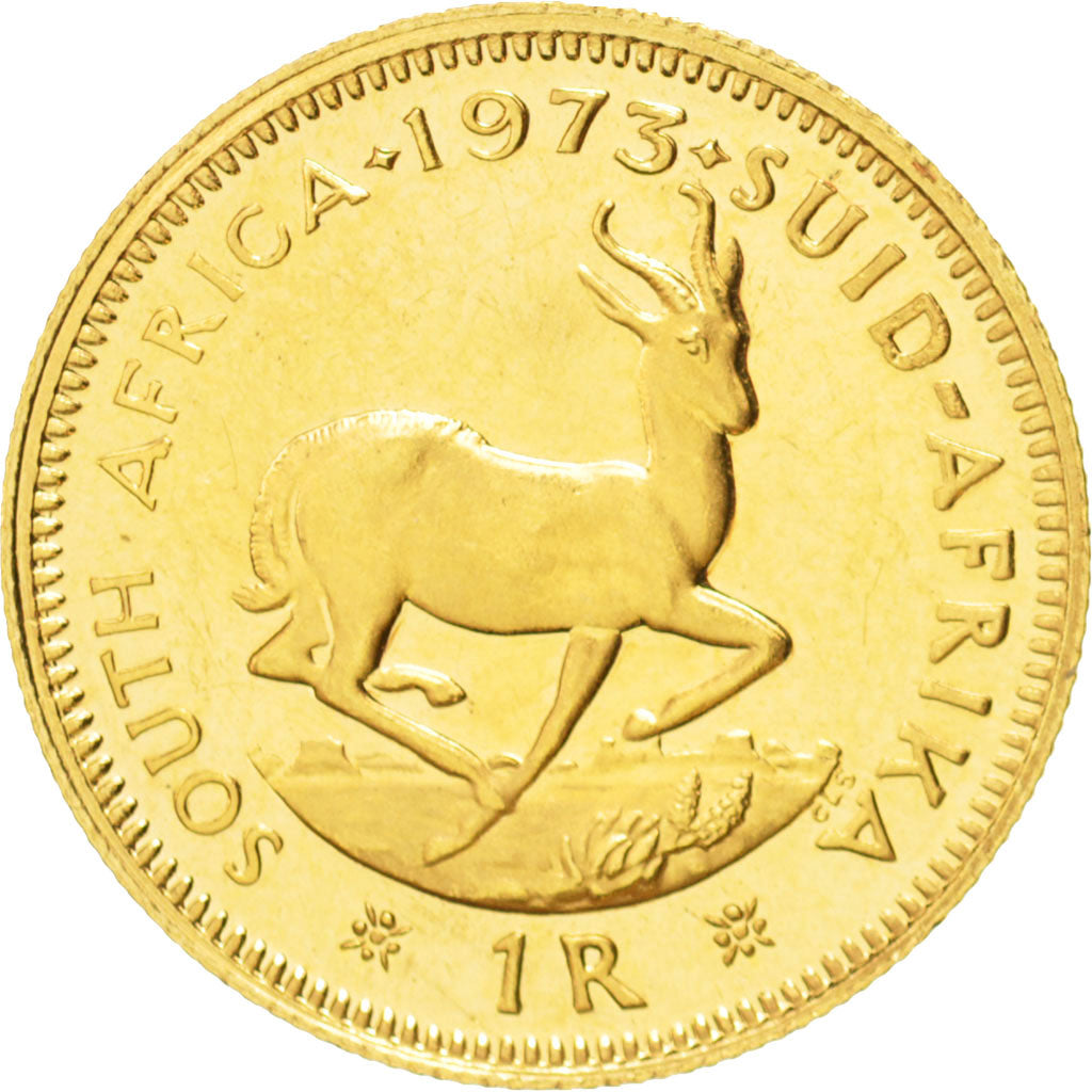South Africa, Rand, 1973, MS, Gold, KM:63
