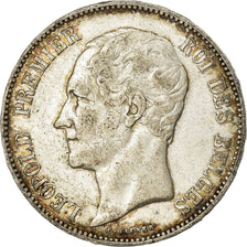 Coin, Belgium, Leopold I, 5 Francs, 5 Frank, 1865, EF(40-45), Silver, KM:17