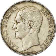 Coin, Belgium, Leopold I, 5 Francs, 5 Frank, 1849, VF(30-35), Silver, KM:17