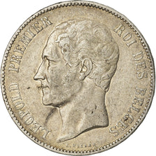 Coin, Belgium, Leopold I, 5 Francs, 5 Frank, 1849, VF(30-35), Silver, KM:17
