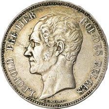 Coin, Belgium, Leopold I, 5 Francs, 5 Frank, 1849, EF(40-45), Silver, KM:17