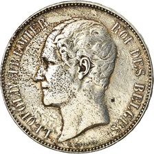 Coin, Belgium, Leopold I, 5 Francs, 5 Frank, 1851, VF(20-25), Silver, KM:17