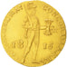 Munten, Nederland, William I, Ducat, 1815, Utrecht, PR+, Goud, KM:45