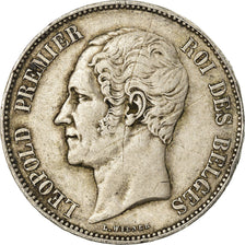 Coin, Belgium, Leopold I, 5 Francs, 5 Frank, 1850, VF(20-25), Silver, KM:17